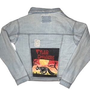 Tyler Childers Custom Painted Jean Jacket Women’s Sz Small